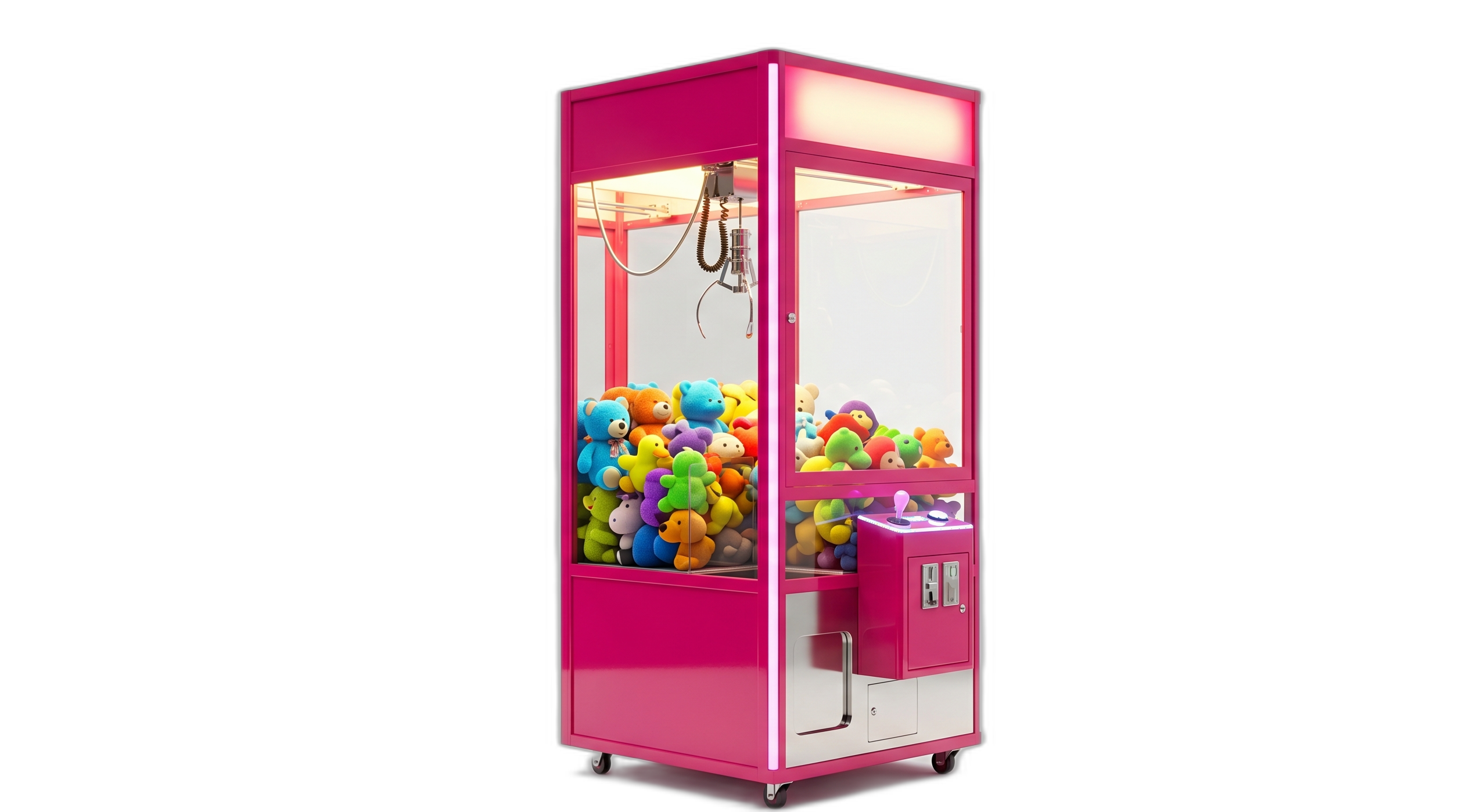 Fun City Games claw machine ready for placement